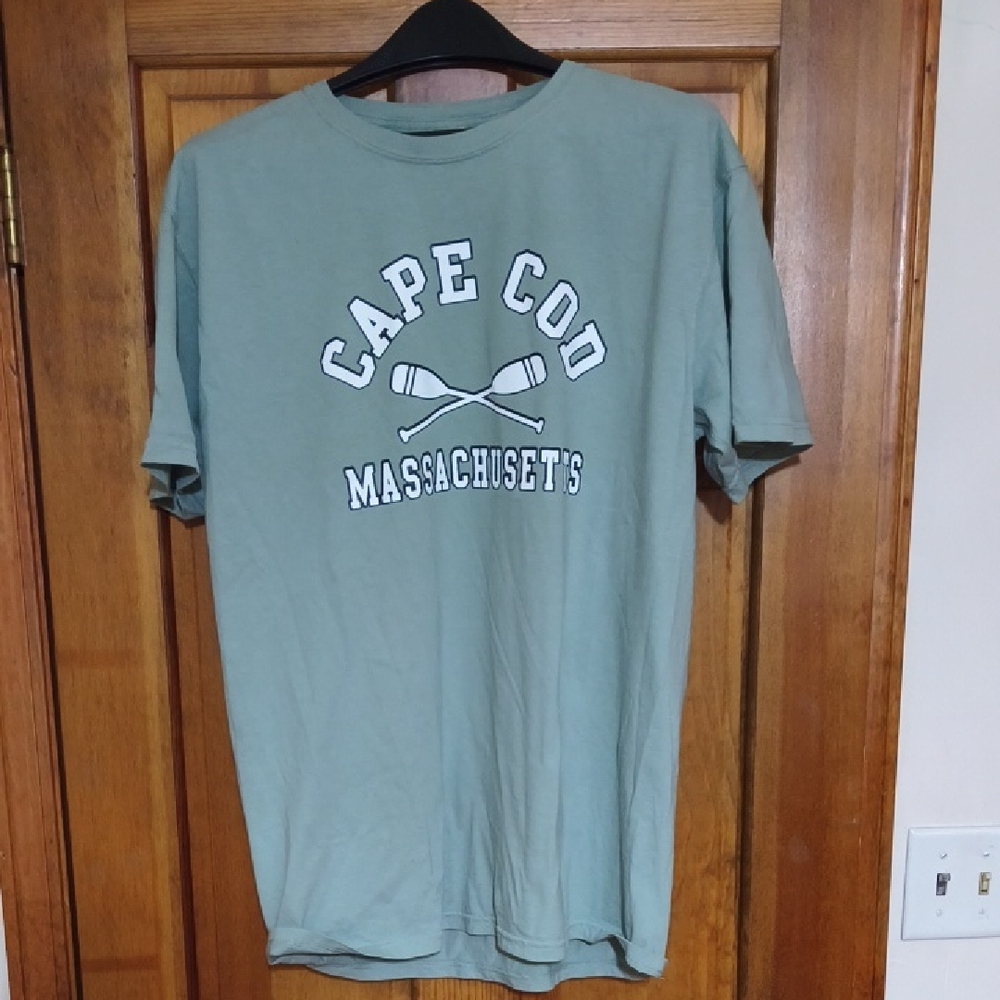Cape Cod Massachusetts T-shirt - Light Green